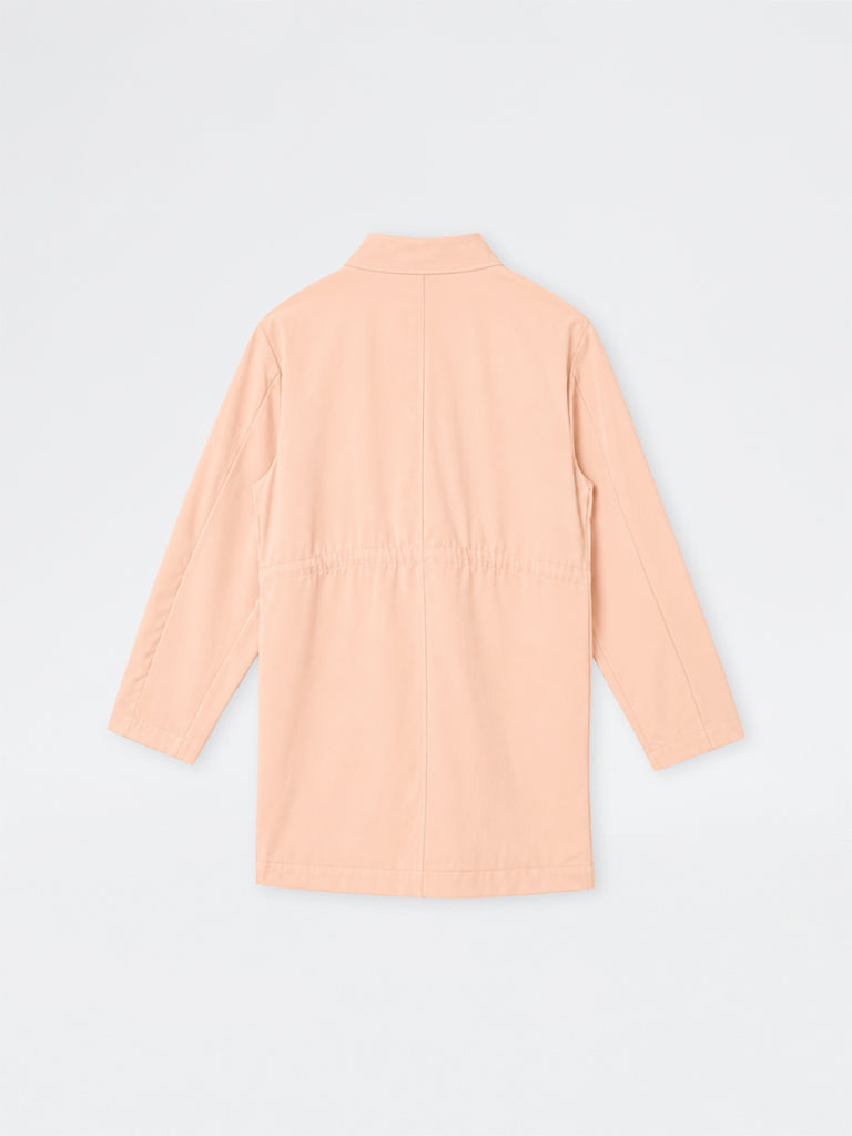 Gia Peach Solid Jacket