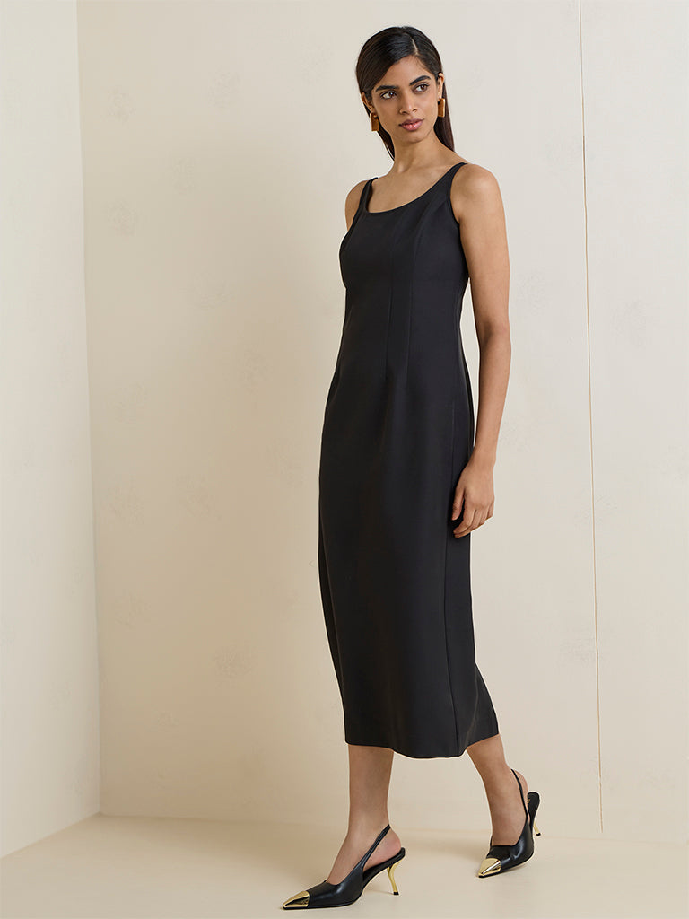 Wardrobe Black Straight Dress