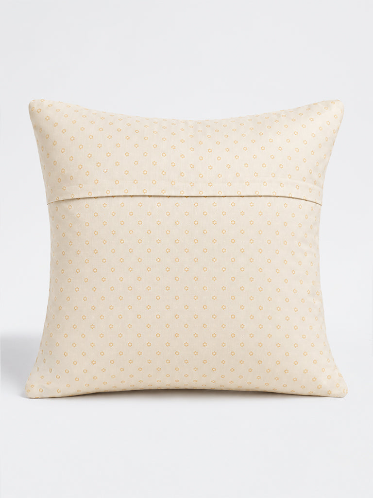 Westside Home Off-White Pintuck Design Cushion Cover