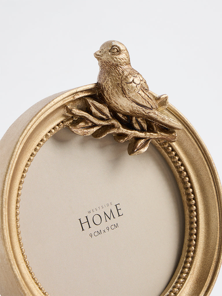Westside Home Gold Bird Design Photo Frame