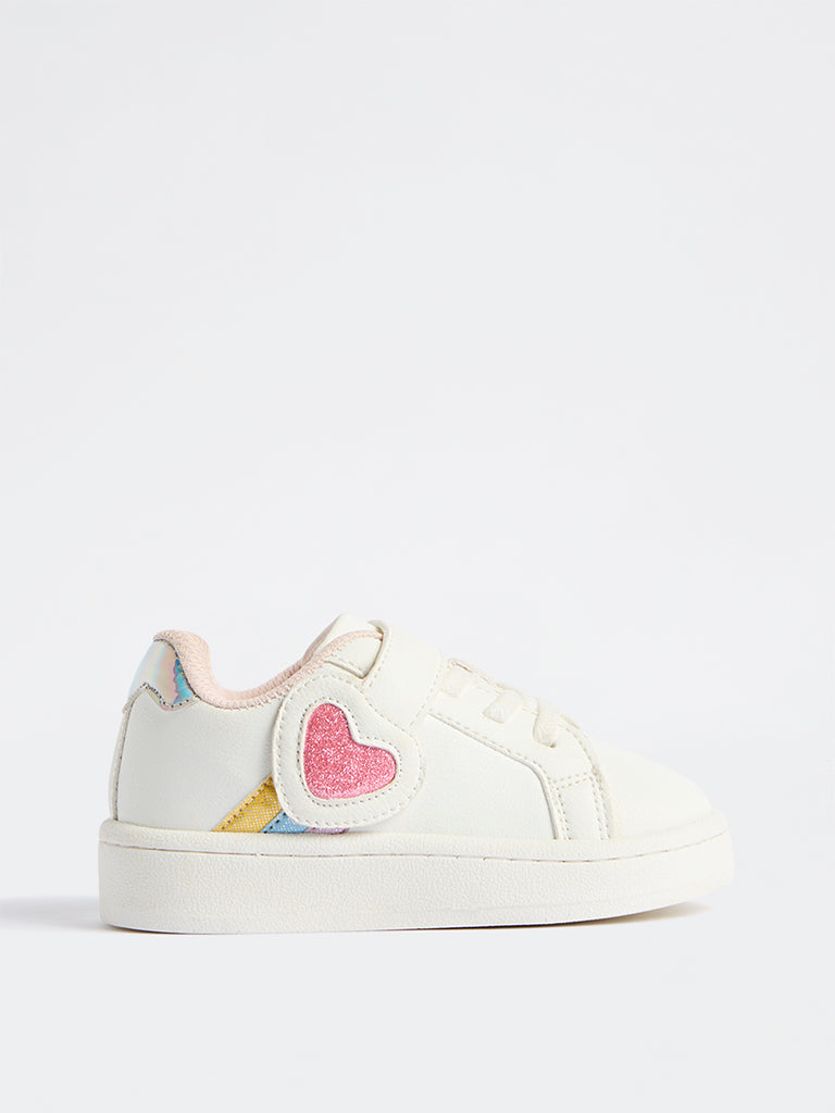 Yellow White Sneakers