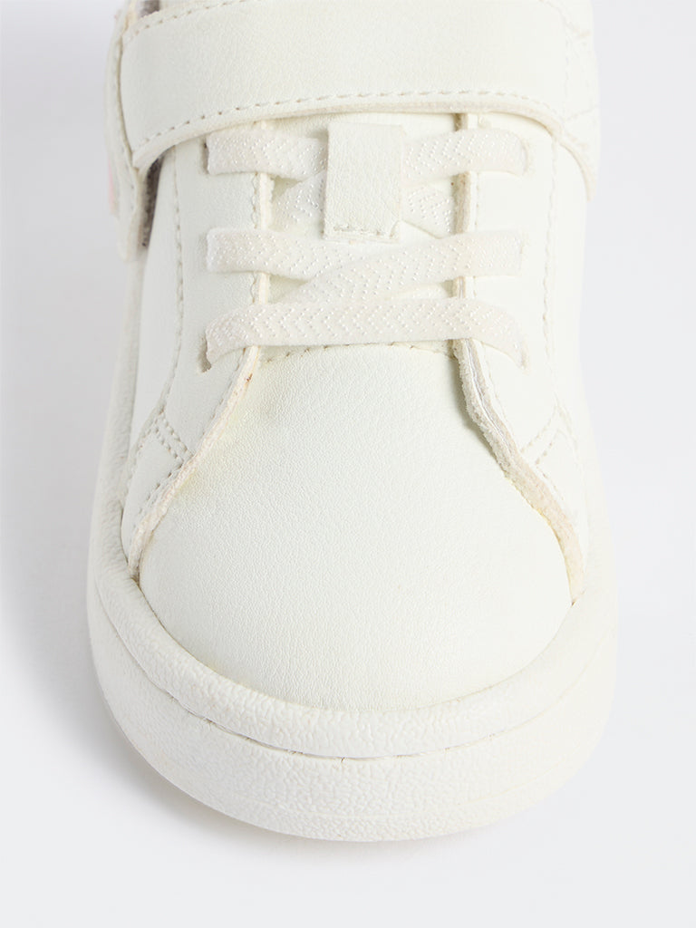 Yellow White Sneakers