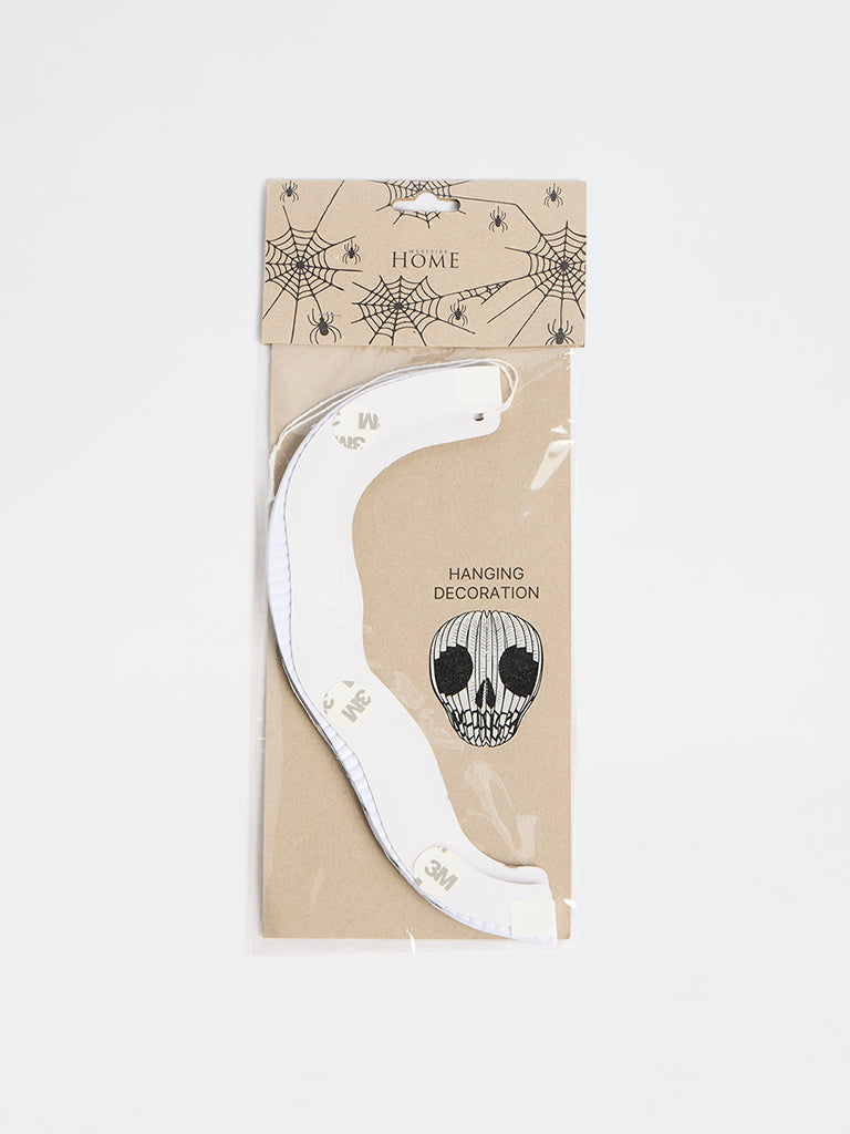 Westside Home White Halloween Skull Hanging Decoration