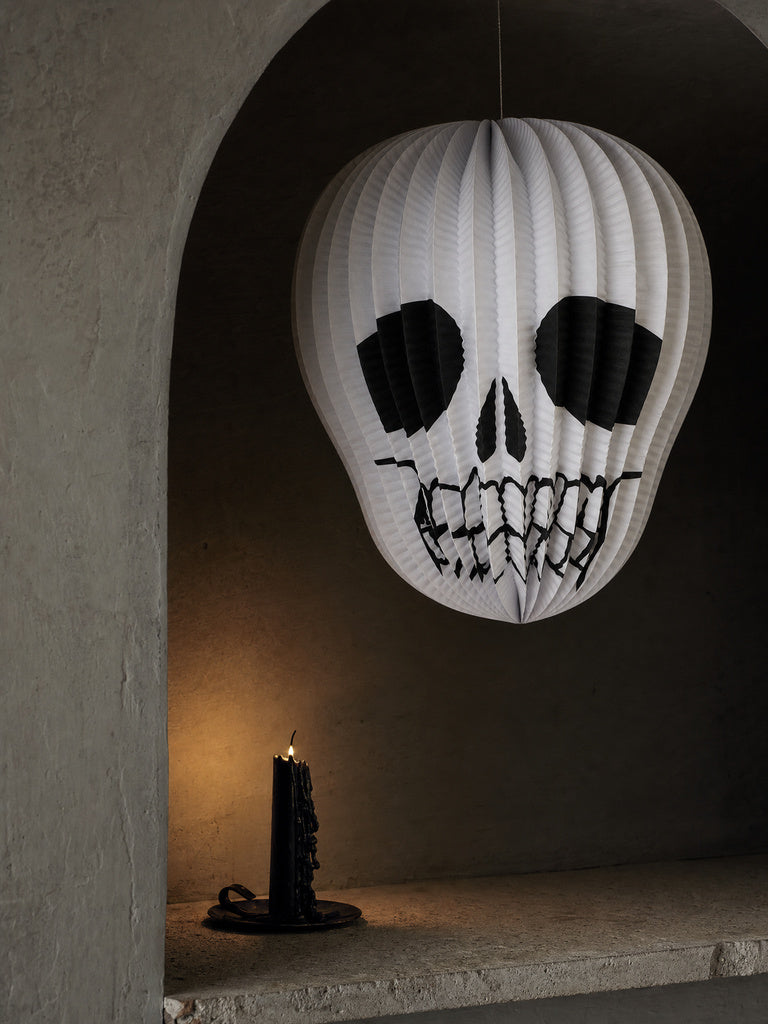 Westside Home White Halloween Skull Hanging Decoration