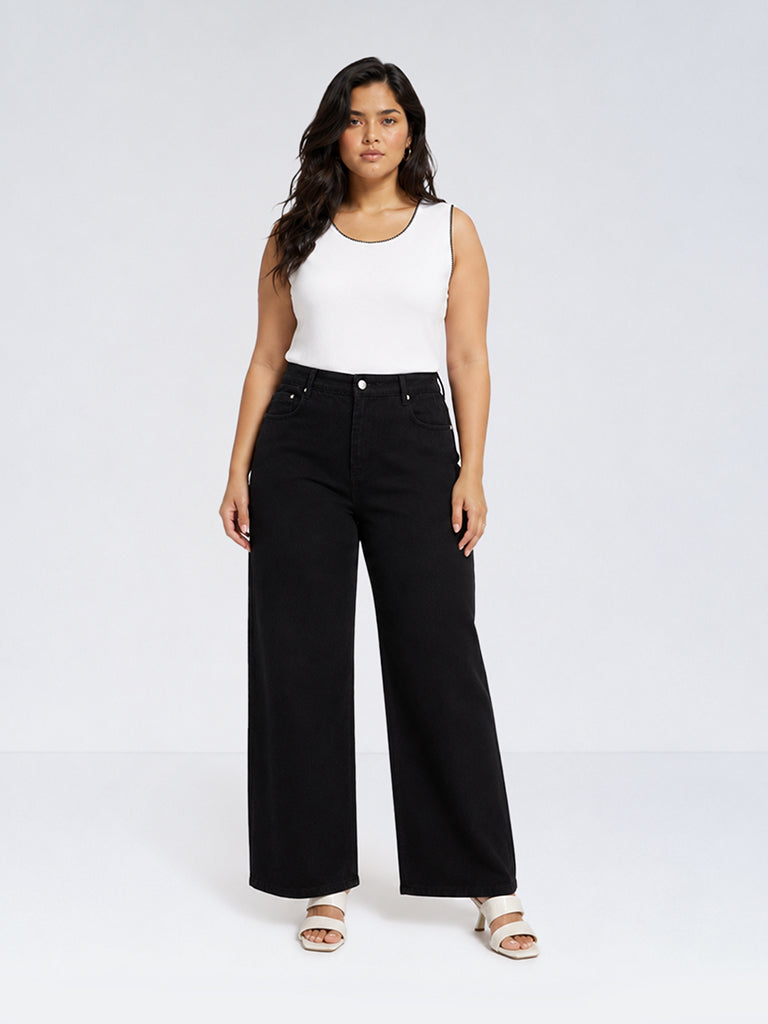 Gia Black High-Rise Jeans