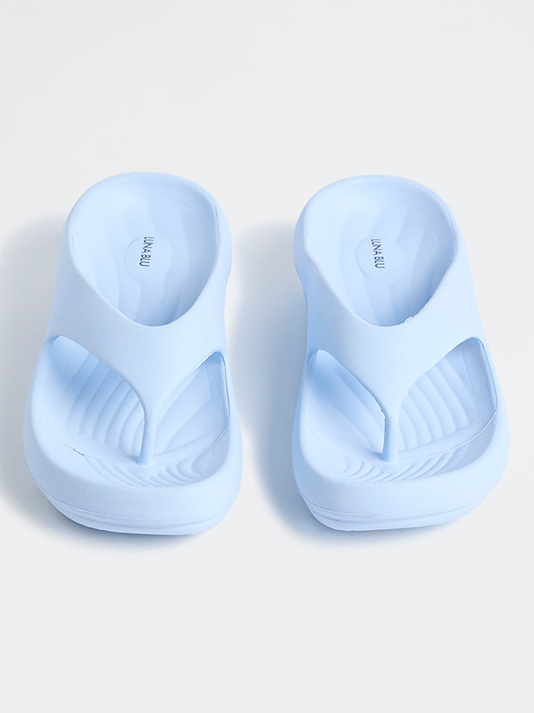 LUNA BLU Blue Comfort Flip-Flops