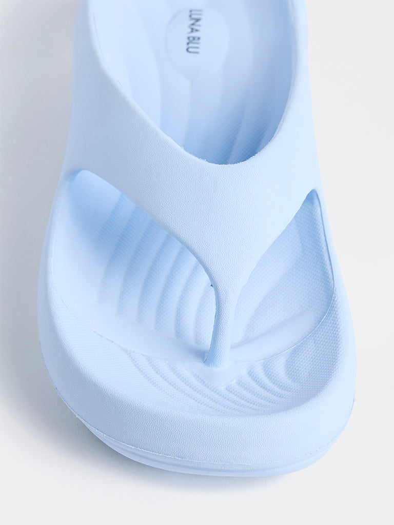 LUNA BLU Blue Comfort Flip-Flops