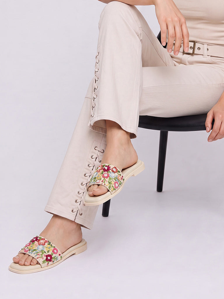 LUNA BLU Multicolour Slides