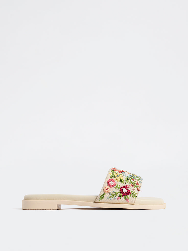 LUNA BLU Multicolour Slides