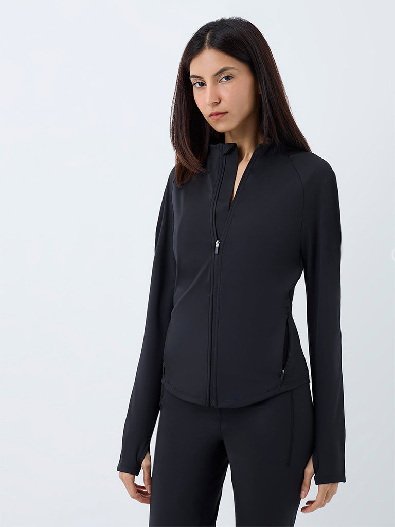 Nuoflexx Black Solid Jacket