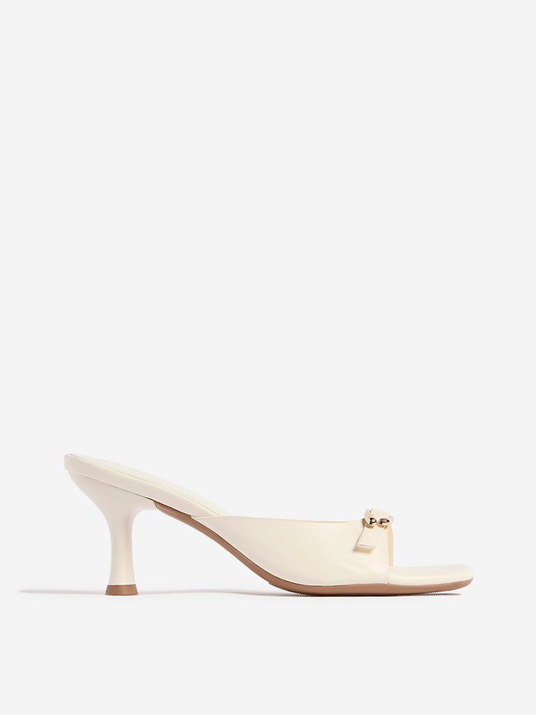 LUNA BLU White Mules