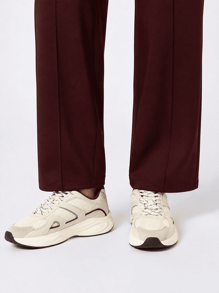 LUNA BLU Cream Chunky Sneakers