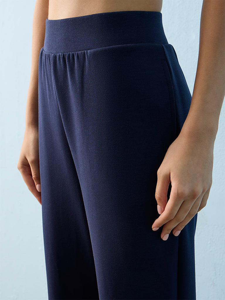 Nuoflexx Navy High-Rise Pants