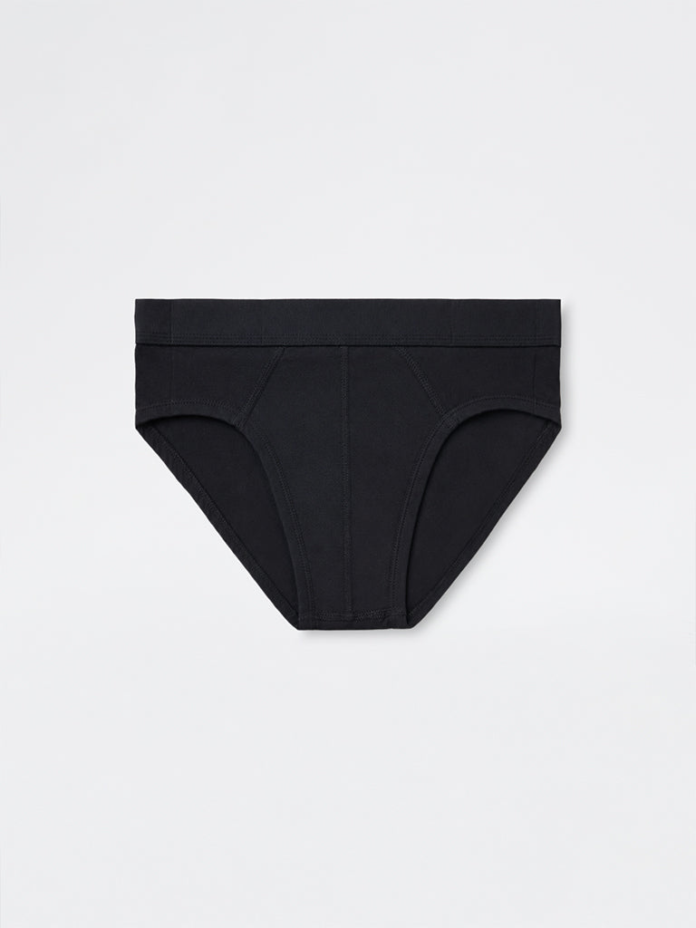 WES Lounge Multicolour Relaxed-Fit Cotton-Blend Briefs - Pack of 3