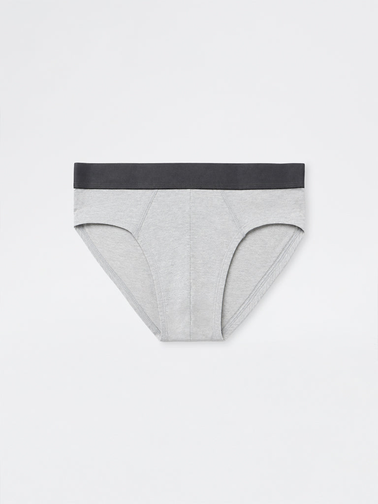 WES Lounge Multicolour Relaxed-Fit Cotton-Blend Briefs - Pack of 3