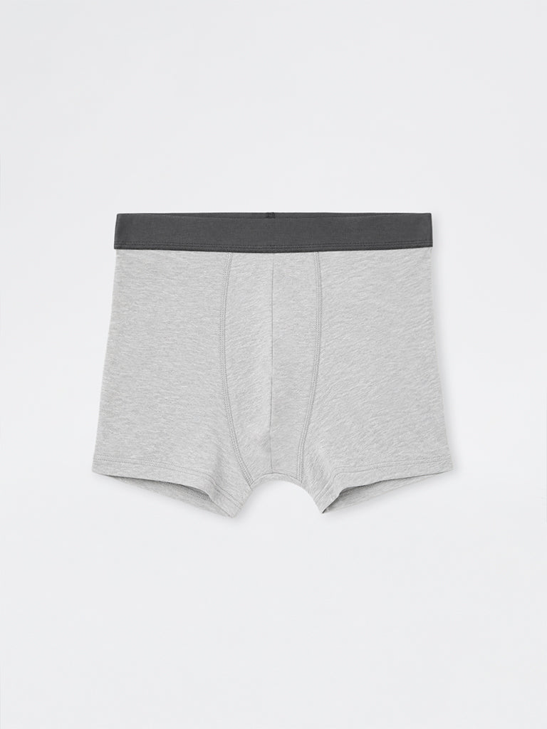 WES Lounge Multicolour Striped Relaxed-Fit Cotton-Blend Trunks - Pack of 3
