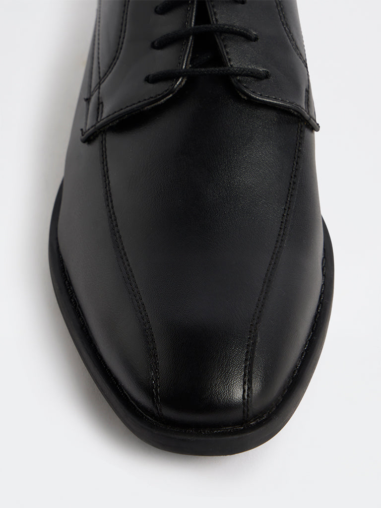 SOLEPLAY Black Derby Shoes