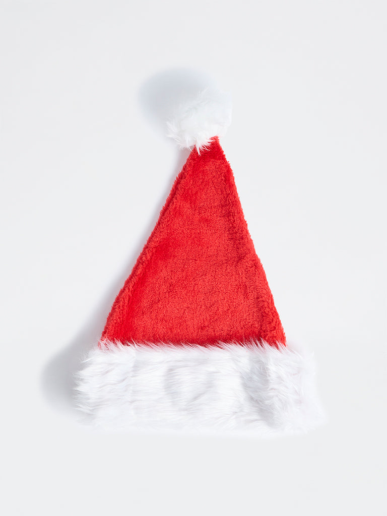 Westside Home Red Xmas Santa Hat