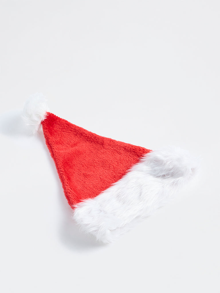 Westside Home Red Xmas Santa Hat