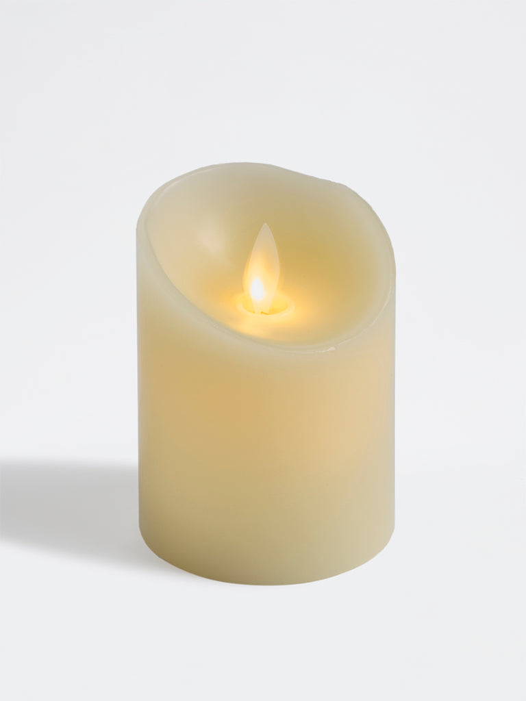 Westside Home Ivory Xmas LED Candle