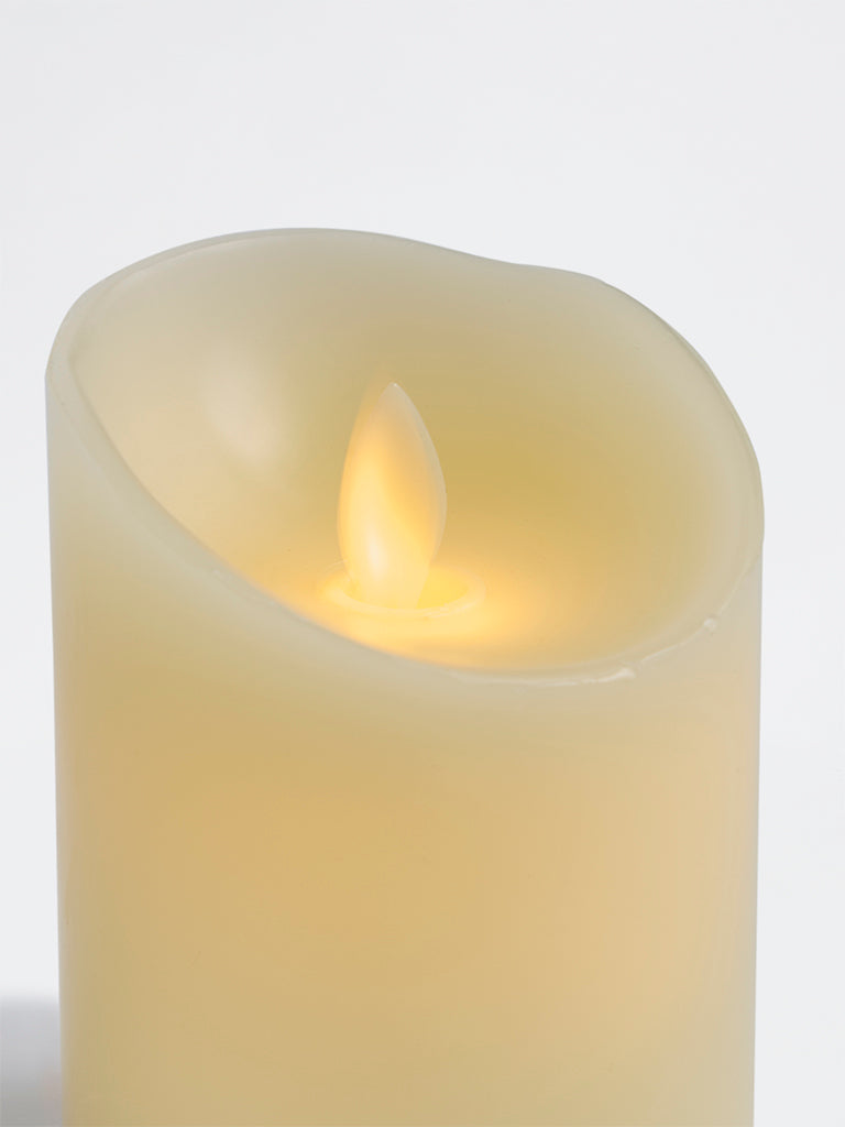 Westside Home Ivory Xmas LED Candle