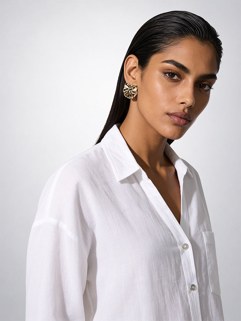 Pure Linen Easy Shirt