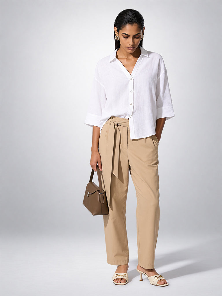 Pure Linen Easy Shirt