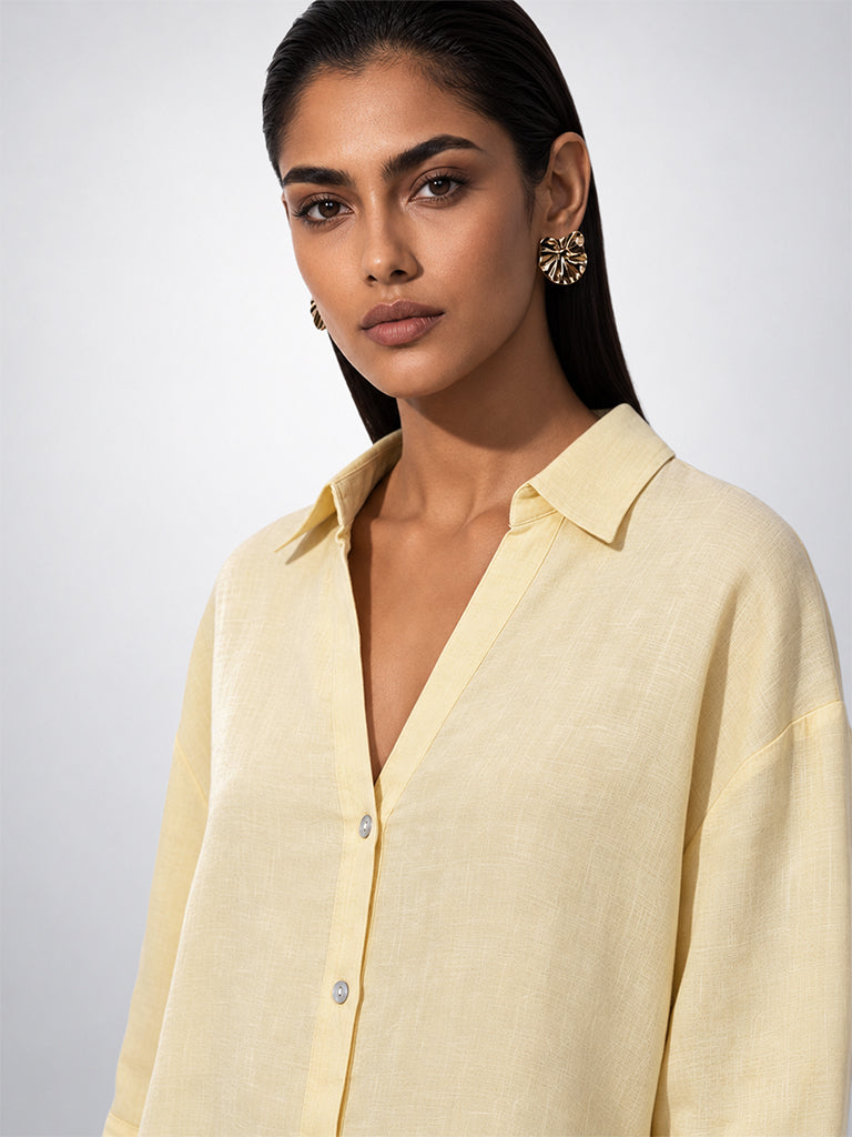 Pure Linen Easy Shirt