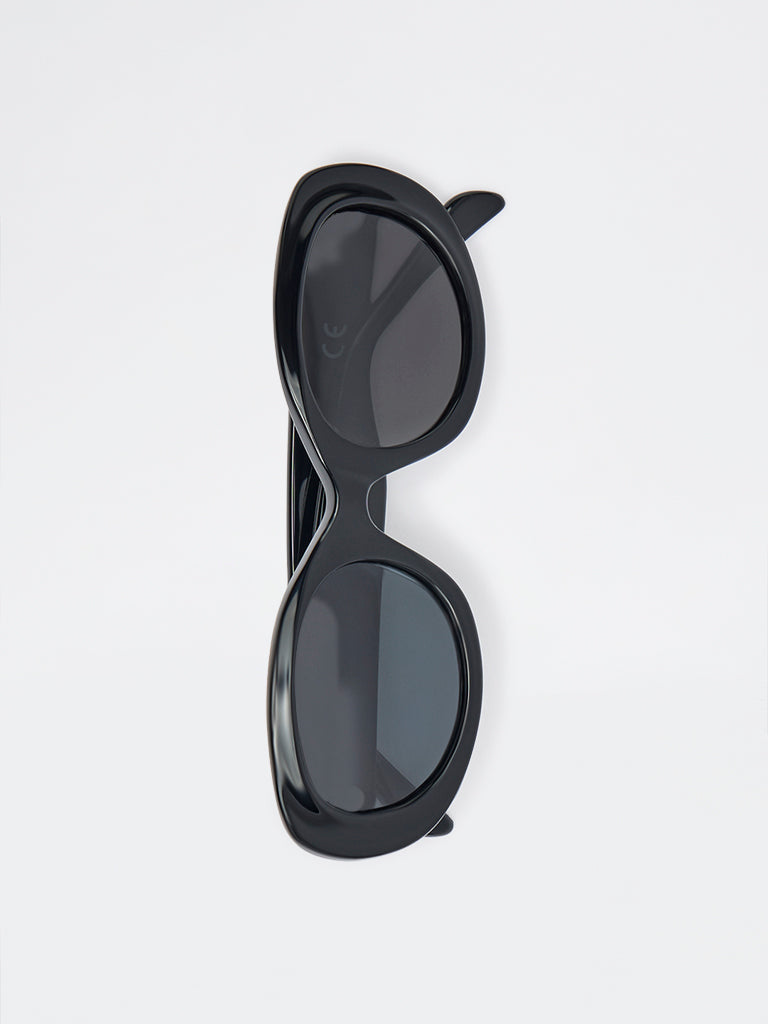 Pome Luxe Statement Oval Sunglasses