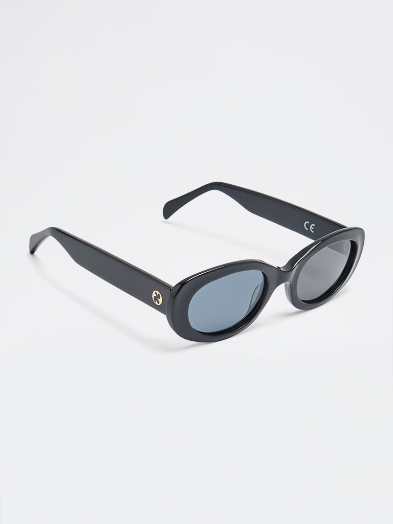 Pome Luxe Statement Oval Sunglasses