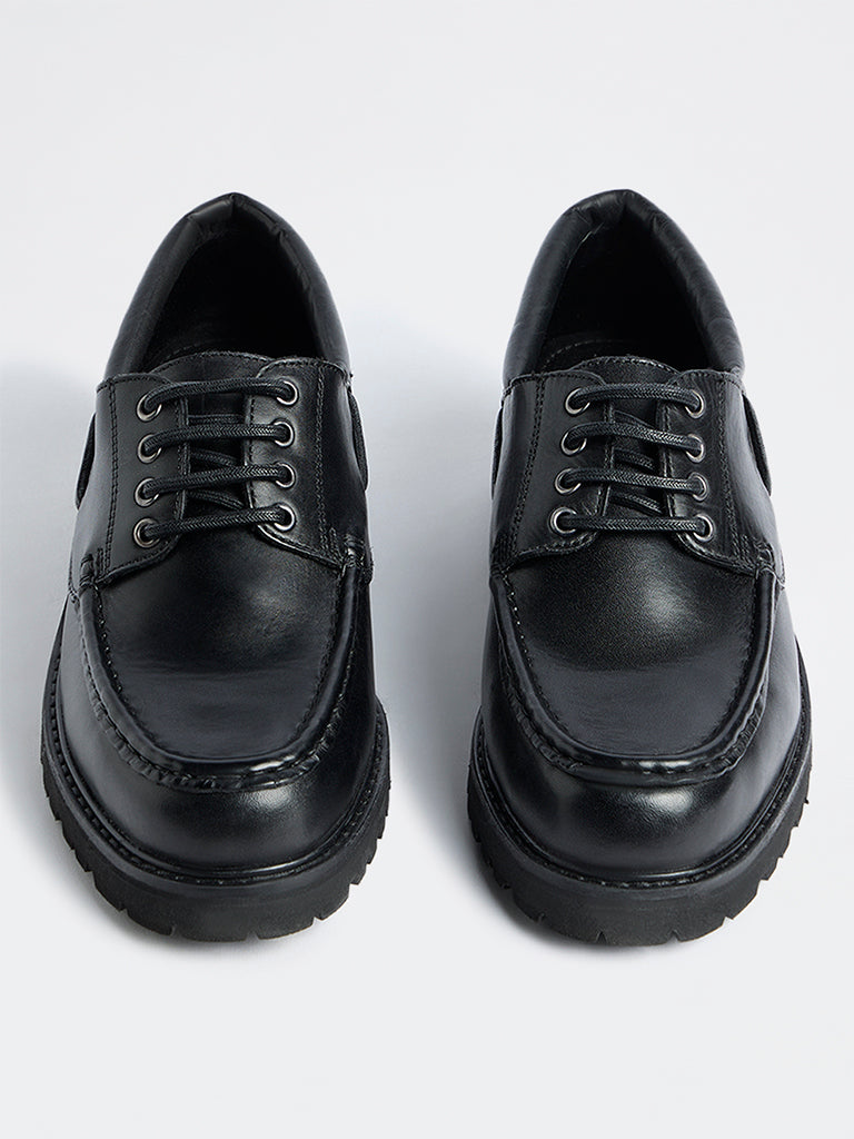 SOLEPLAY Black Boat Shoes