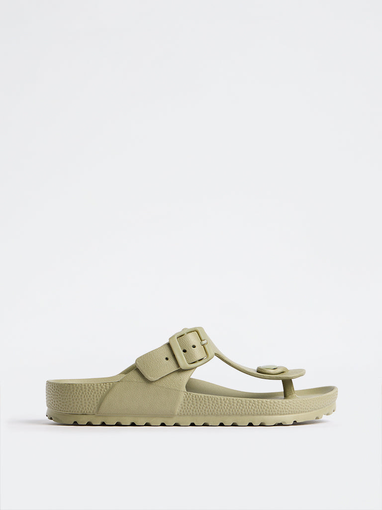 LUNA BLU Sage Thong-Strap Slip-On Sandals