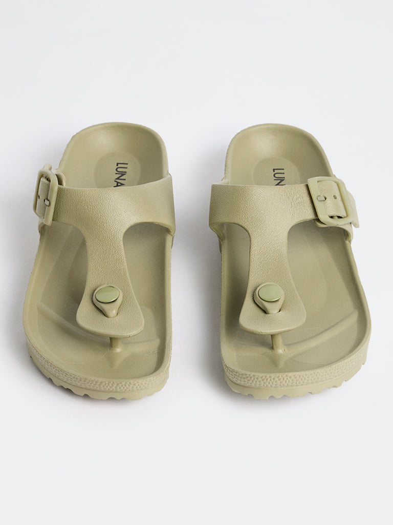 LUNA BLU Sage Thong-Strap Slip-On Sandals