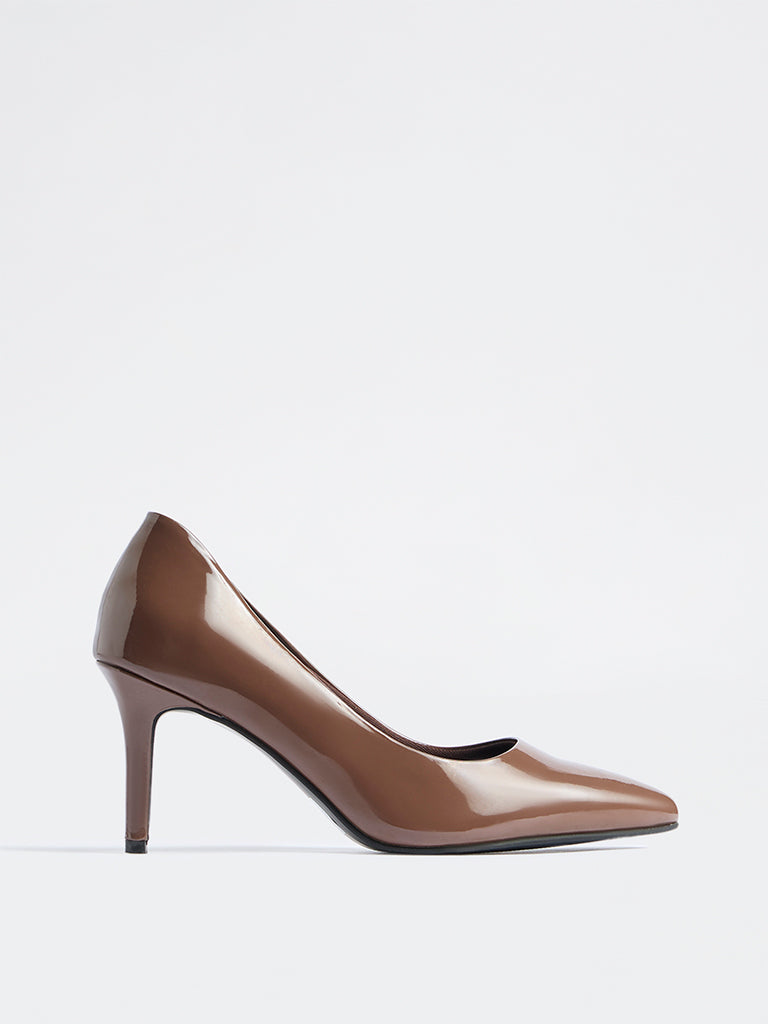 LUNA BLU Brown Stiletto Pump Shoes