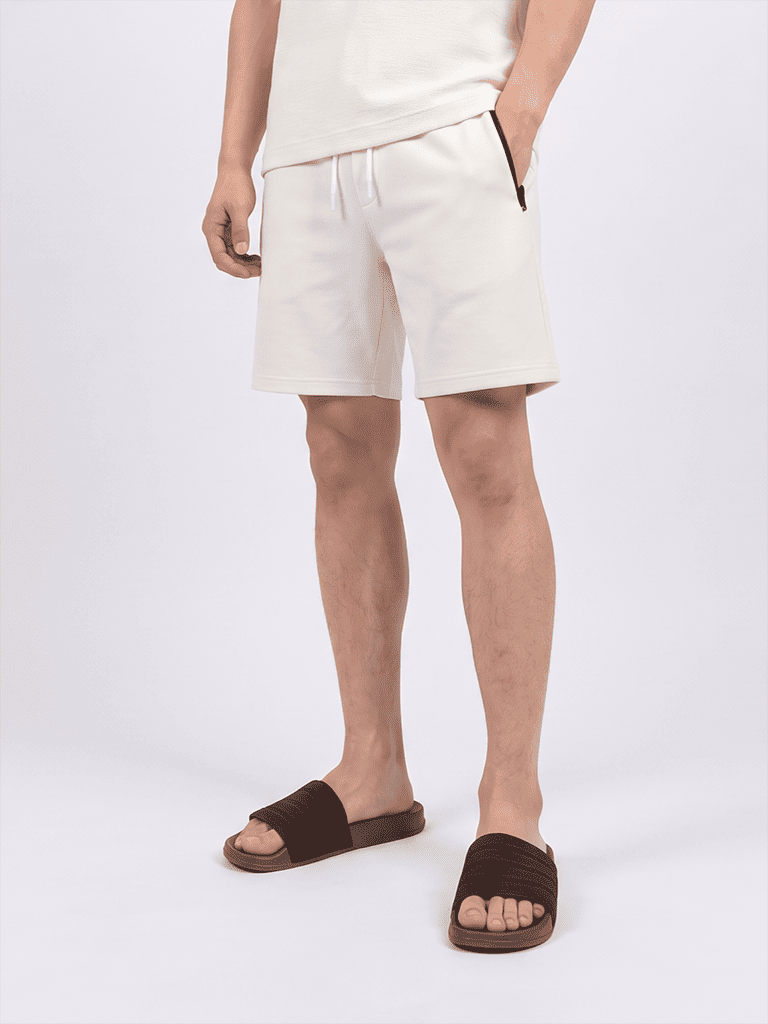SOLEPLAY Dark Brown Knit-Textured Pool Slides