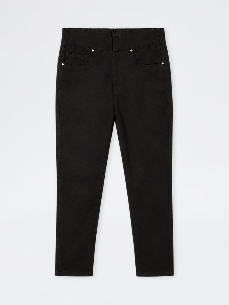 Gia Blue-Wash High-Waist Regular Fit Jeans