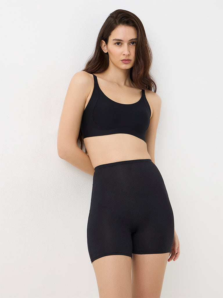 Wunderlove Black Sling Support Padded Bra