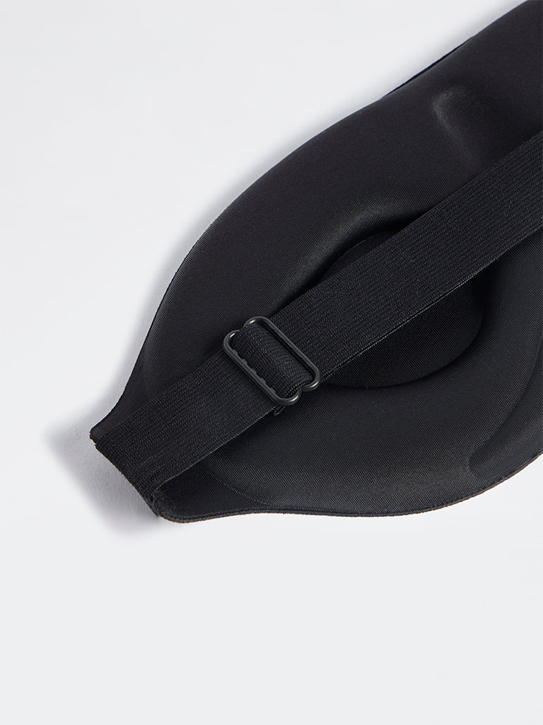 Studiowest Black Solid Contoured Eye Masks - Pack of 3