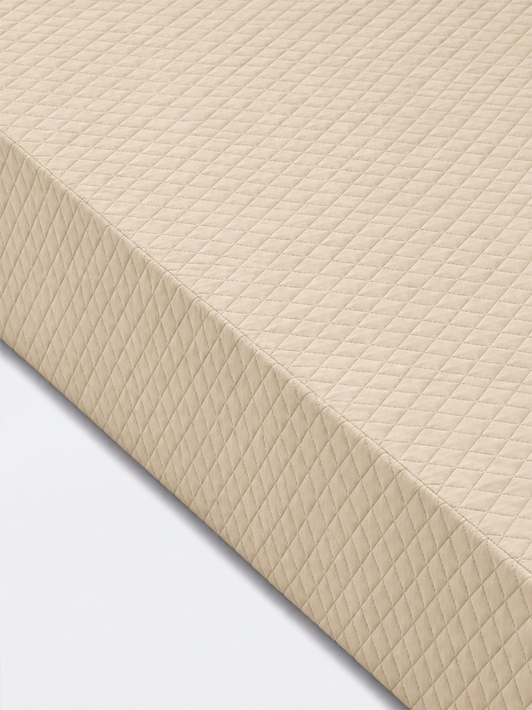 Westside Home Taupe King Bed Heat Seal Quilt
