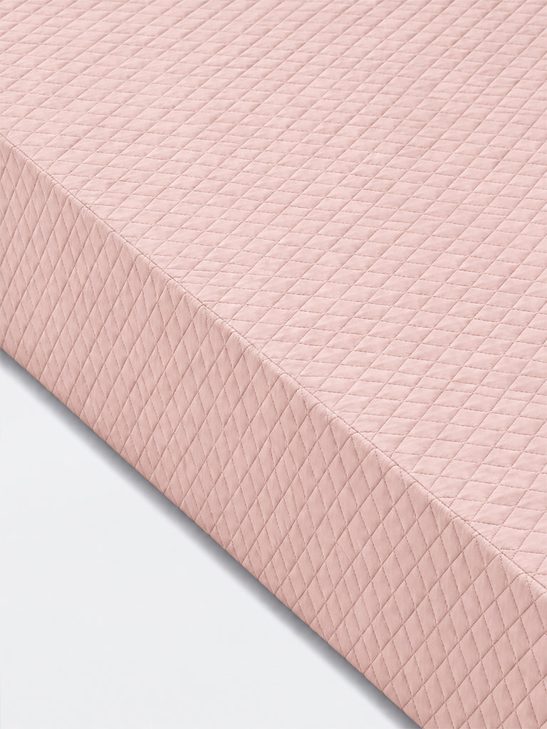 Westside Home Pink King Bed Heat Seal Quilt
