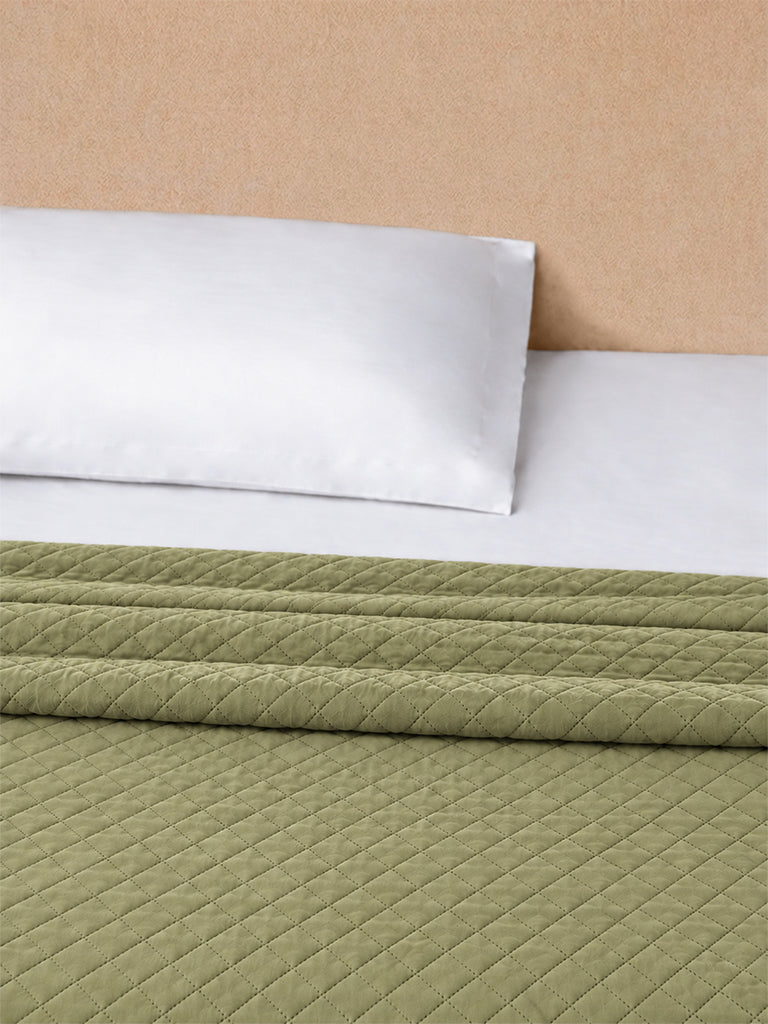 Westside Home Olive King Bed Heat Seal Quilt