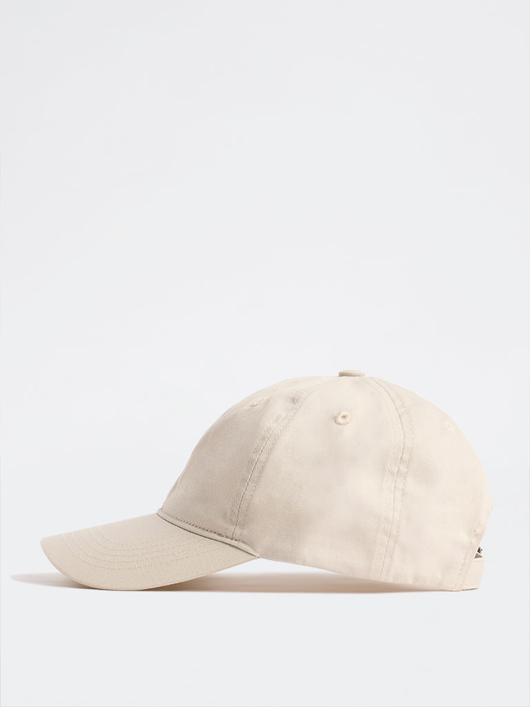 Westside Accessories Off-White Solid Cap