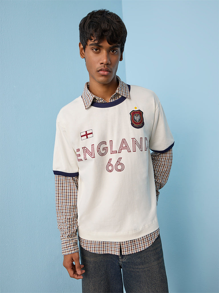 Nuon Off-White England Football Jersey