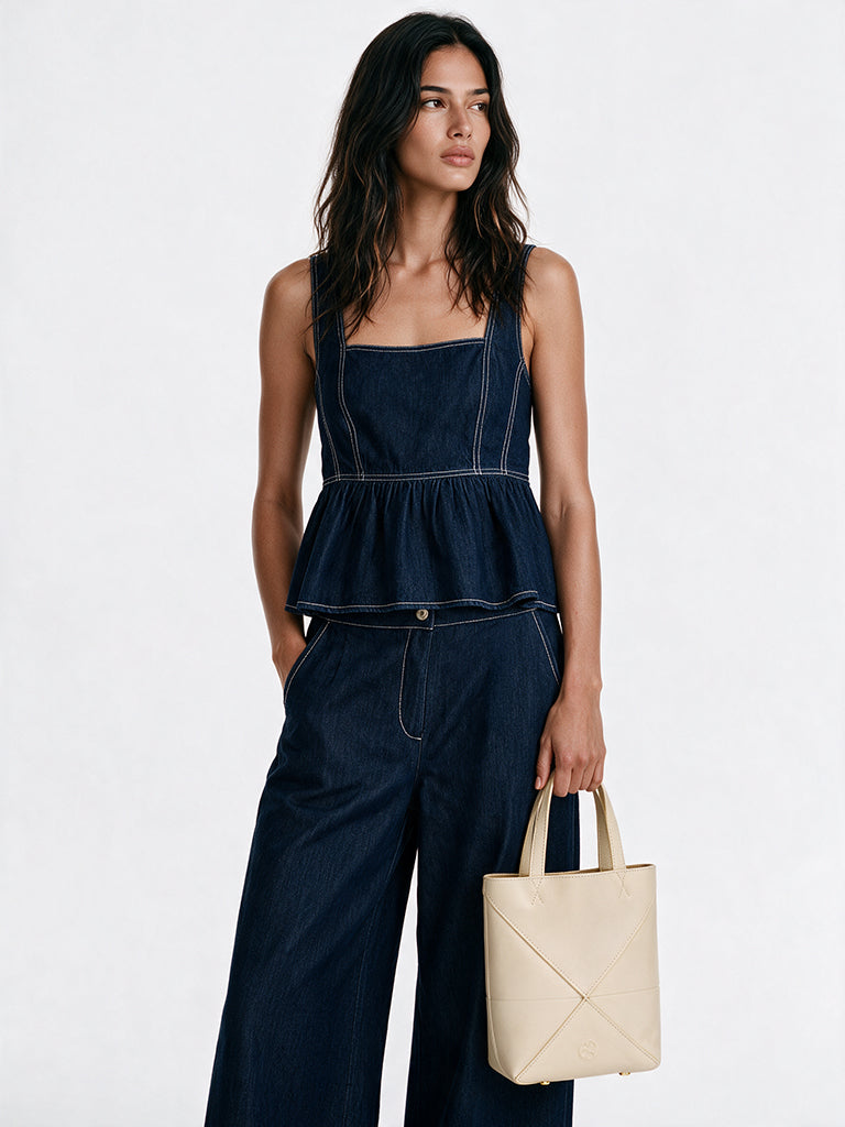 Pome Luxe Stockholm Small Puzzle Tote