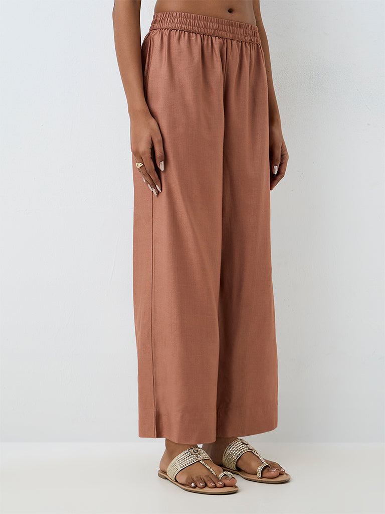 Zuba Rust Solid Pants