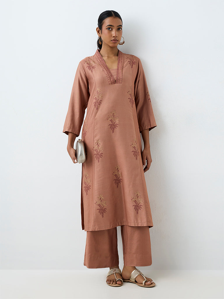Zuba Rust Solid Pants