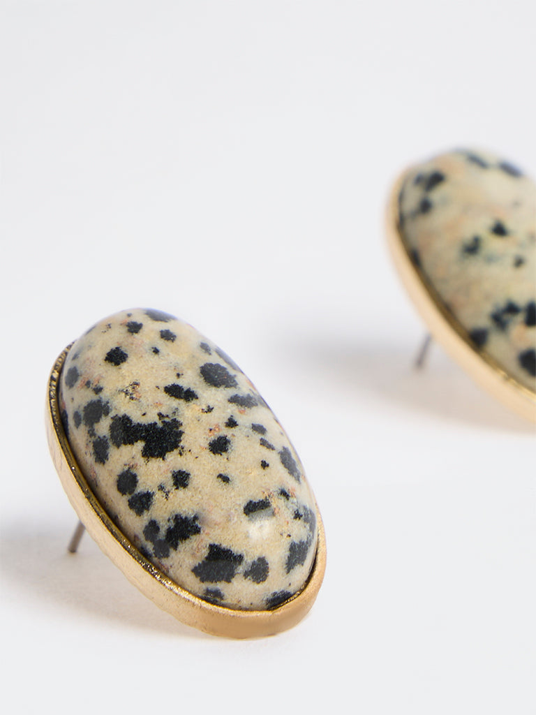 Westside Accessories Multicolour Stone Stud Earrings