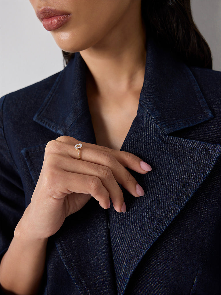 Circle of Life Lab Diamond Ring