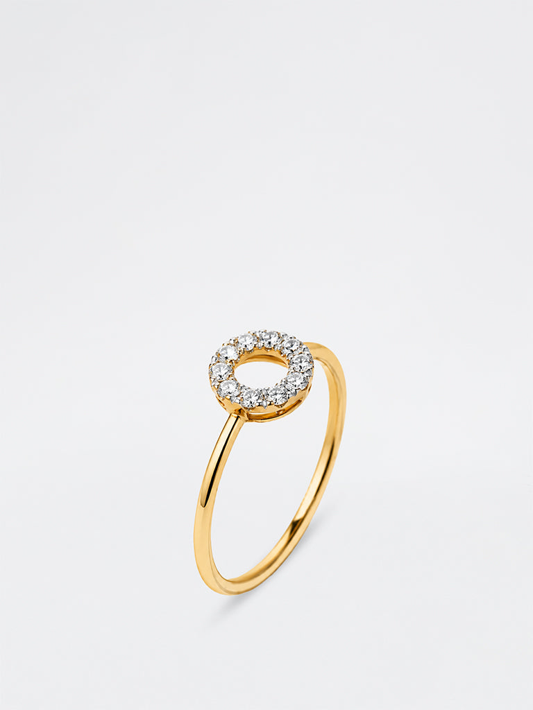 Circle of Life Lab Diamond Ring