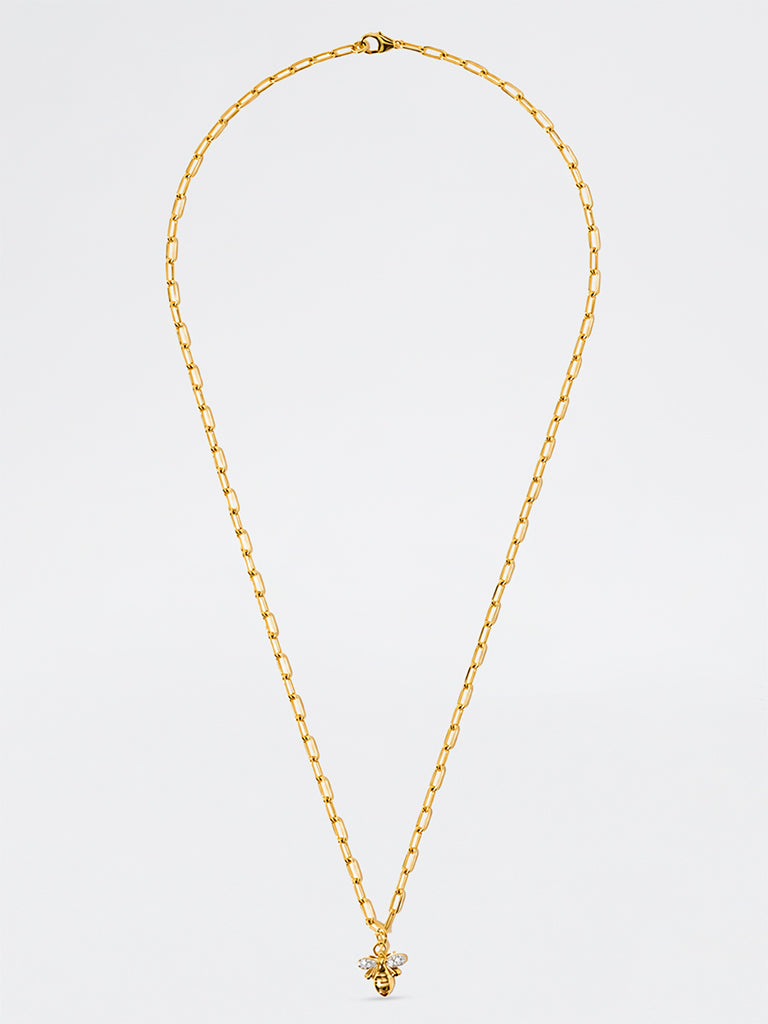 Honeybee Lab Diamond Pendant